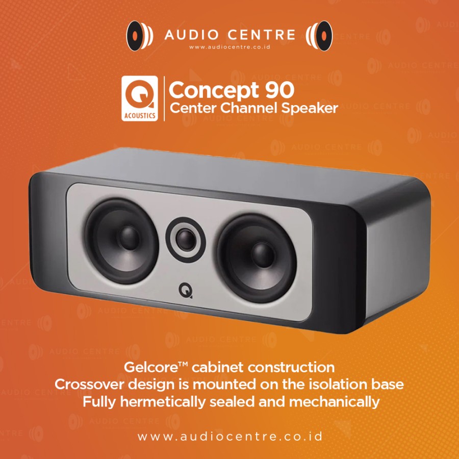 Q Acoustics Concept 90 Center Channel Speaker