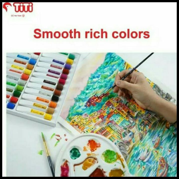 

Diskon Cat Akrilik Titi 24 Warna Ac-24-Ml-24