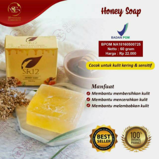 

HONEY SOAP SR 12 HERBAL SKINCARE