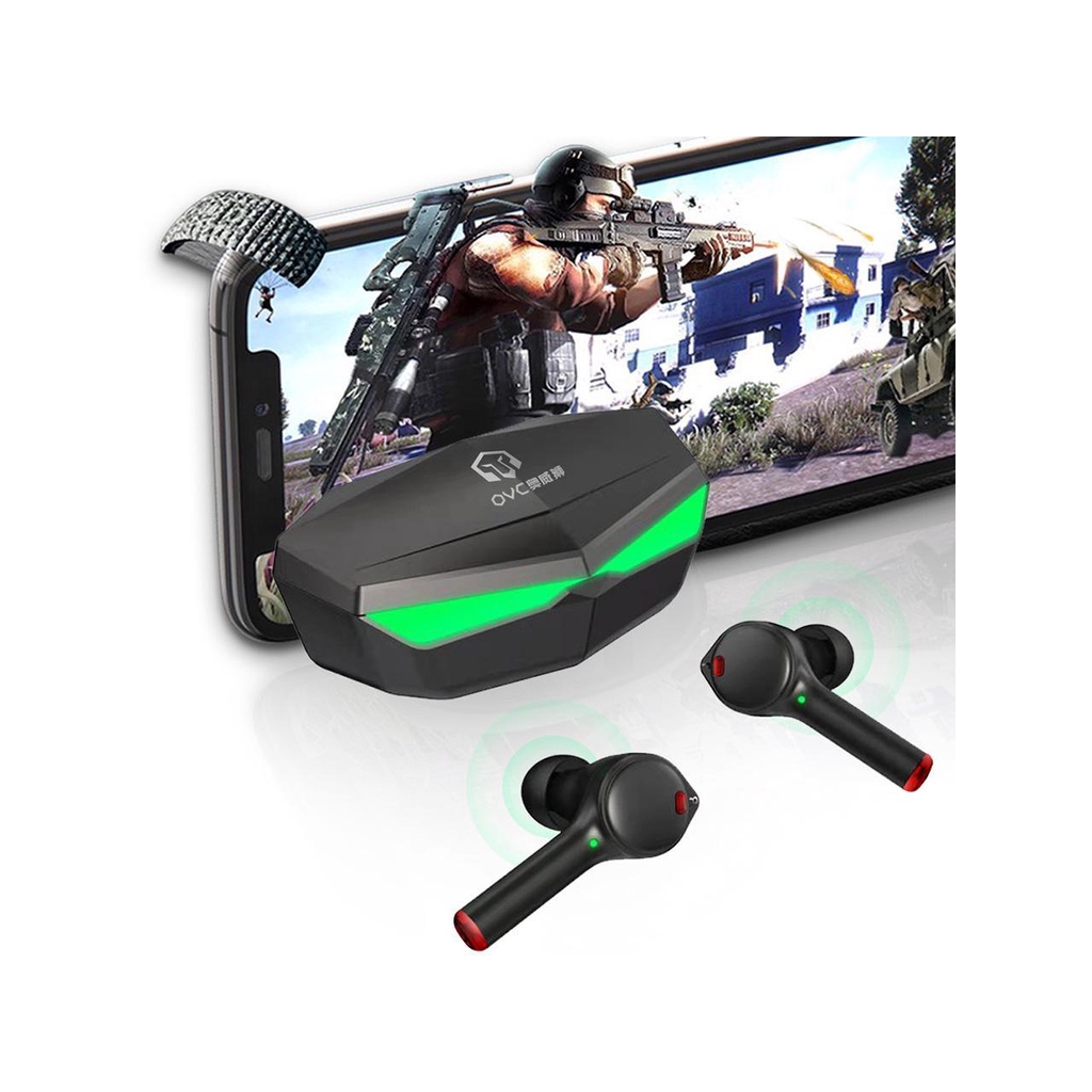 OVC Flashbuds TWS Bluetooth Headset Gaming Earphone Wireless Low Delay