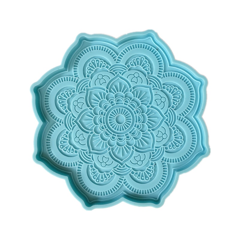 Siy 1 Pc Cetakan Resin Model Mandala Untuk Membuat Coaster