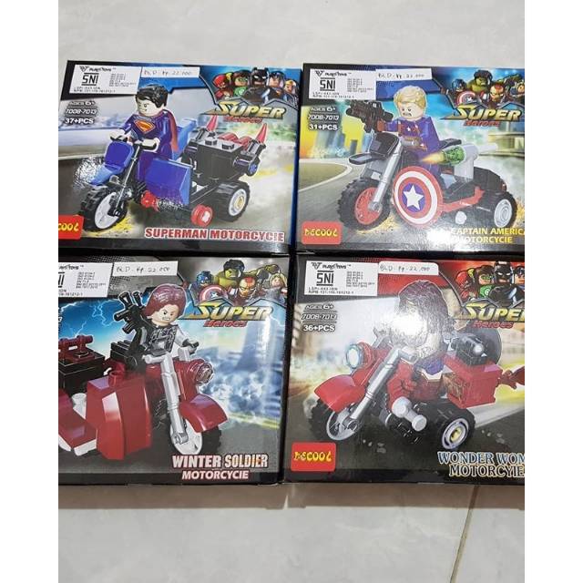 Block decool motorcycle