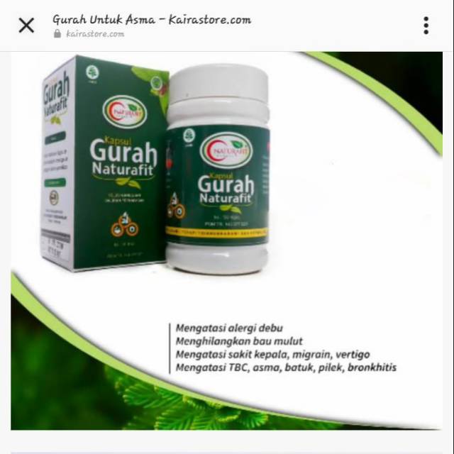 Kapsul Gurah Naturafit