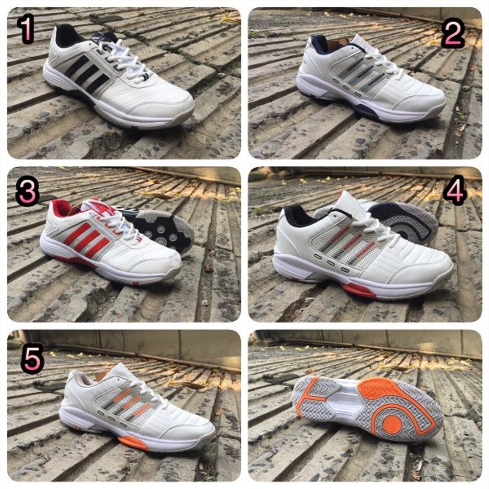 sepatu adidas tenis sepatu tenis sepatu batminton sepatu volly sepatu pria