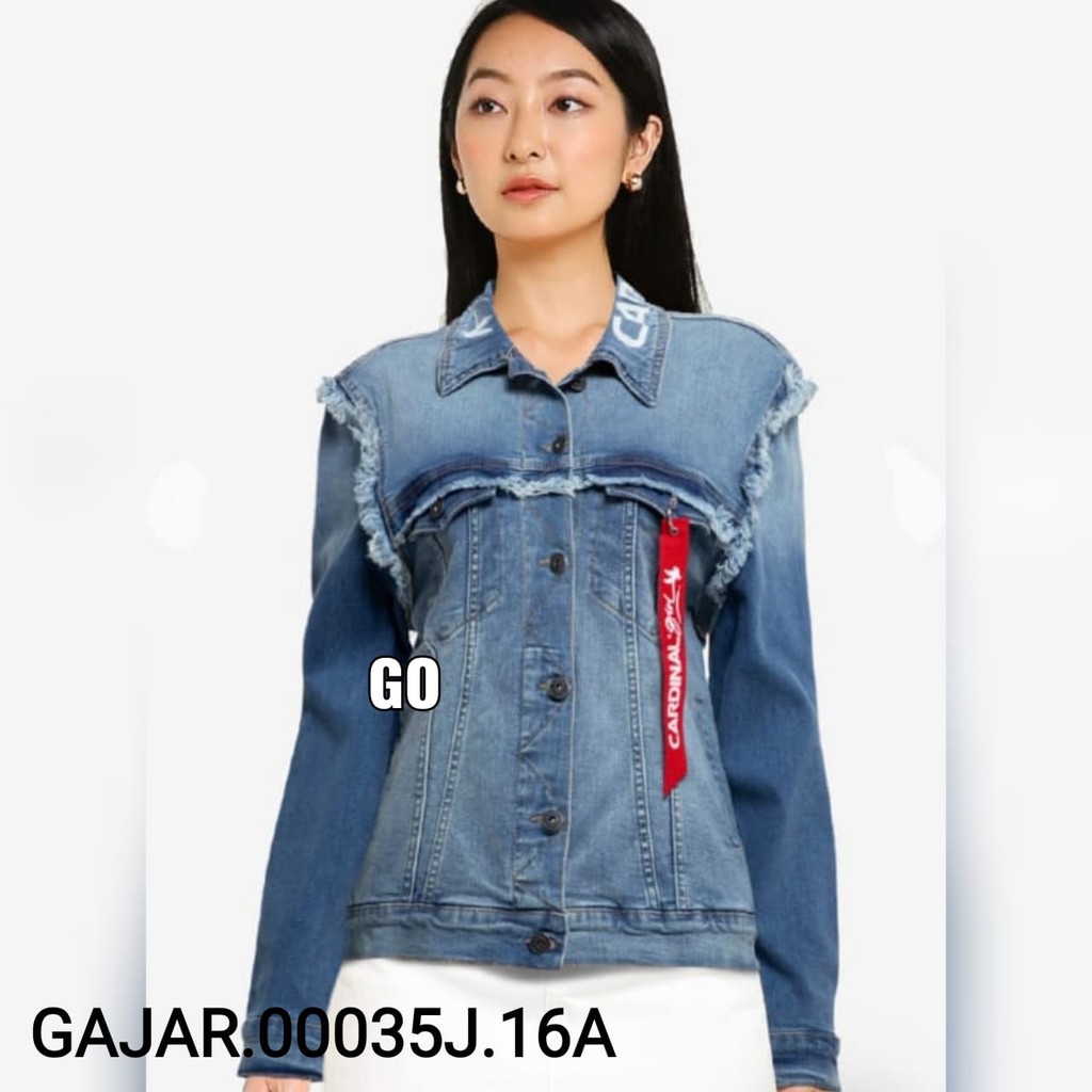 gof CARDINAL GIRL JAKET JEANS CEWEK Pakaian Wanita Outerwear Sweater Jaket Ladys 100% Original!