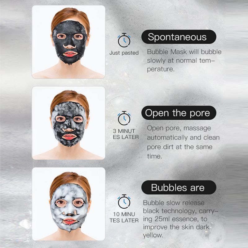 Medan Termurah Korean mask Jomtam Bubble Mask Cleaning pore