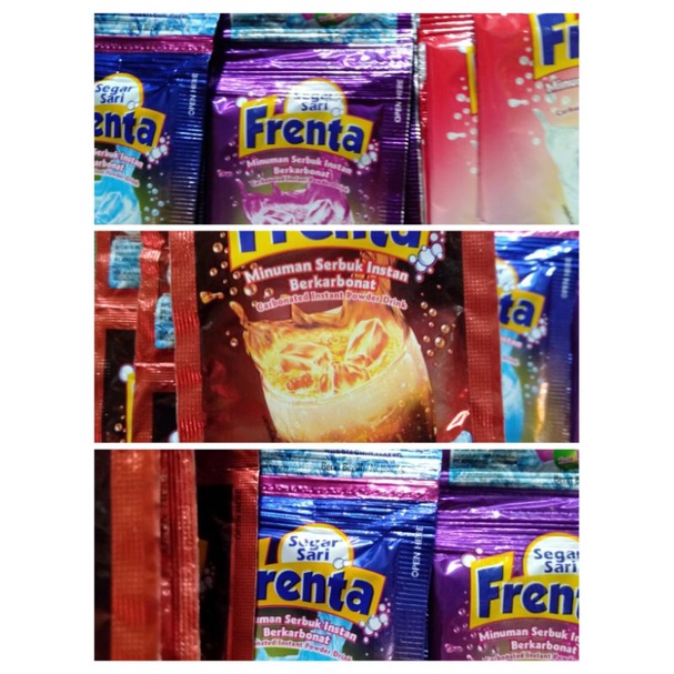 [7 gram] frenta minuman serbuk renteng/renceng