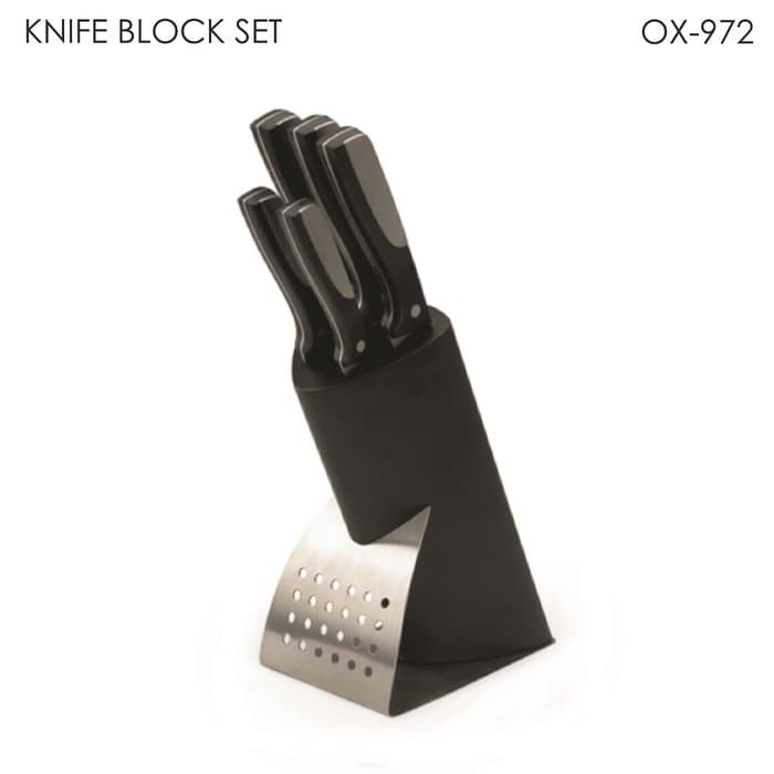 OXONE Knife Block Set OX-972 Set Pisau isi 5