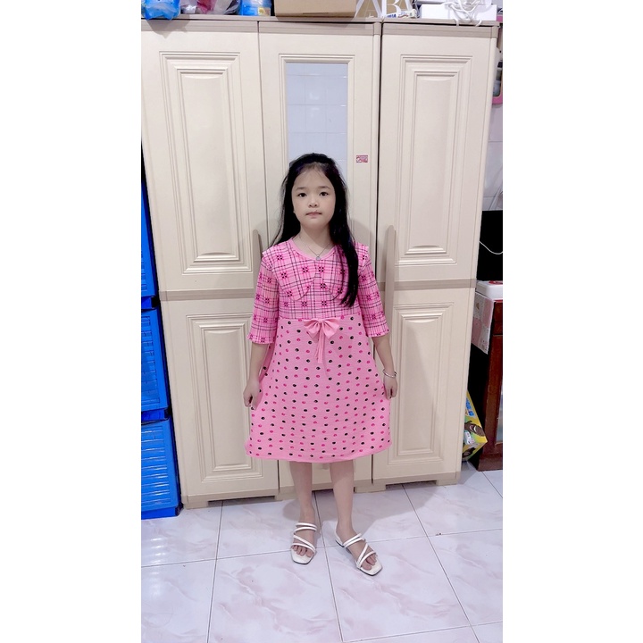 V&amp;Z kids- baju anak turun naik/dress anak 2-10tahun/dress anak turun naik/dress kekinian/baju viral tiktok