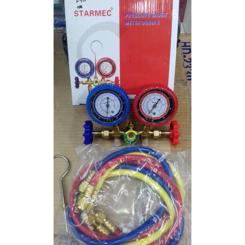 Testing Manifold R410/R32 mrek Starmec analizer