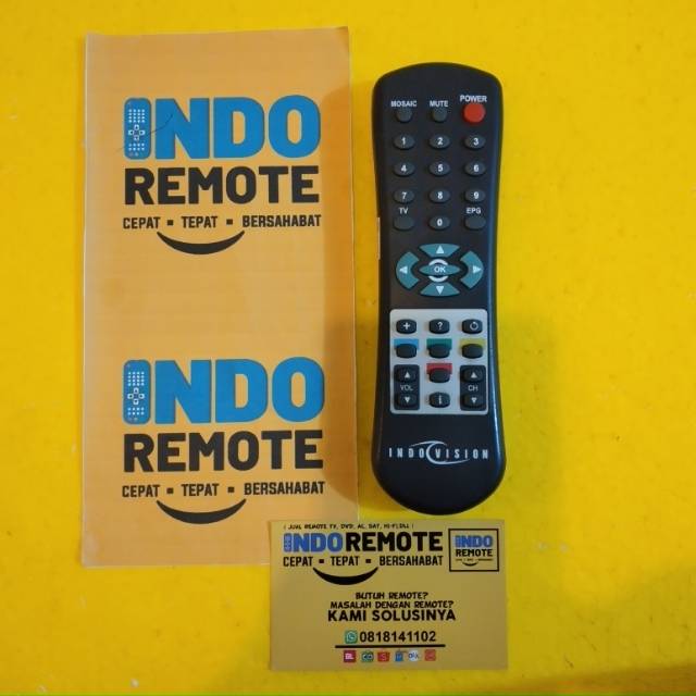 REMOTE TV PARABOLA INDOVISION 5 ORIGINAL