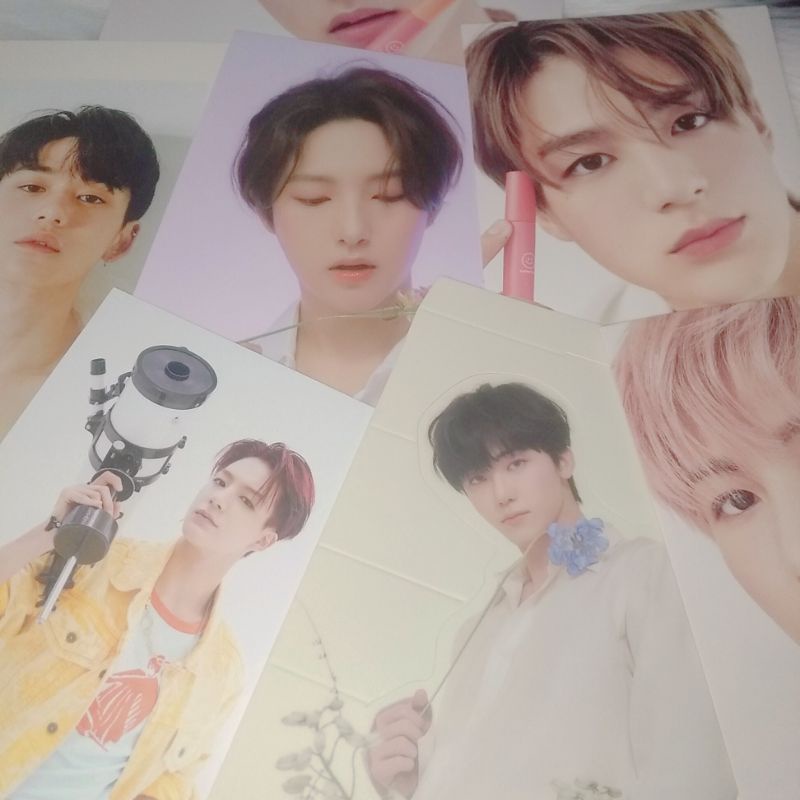 clearance sale underprice nct dream 127 wayv  candylab renjun jeno, postcard, calendar, sg19 nct, sg