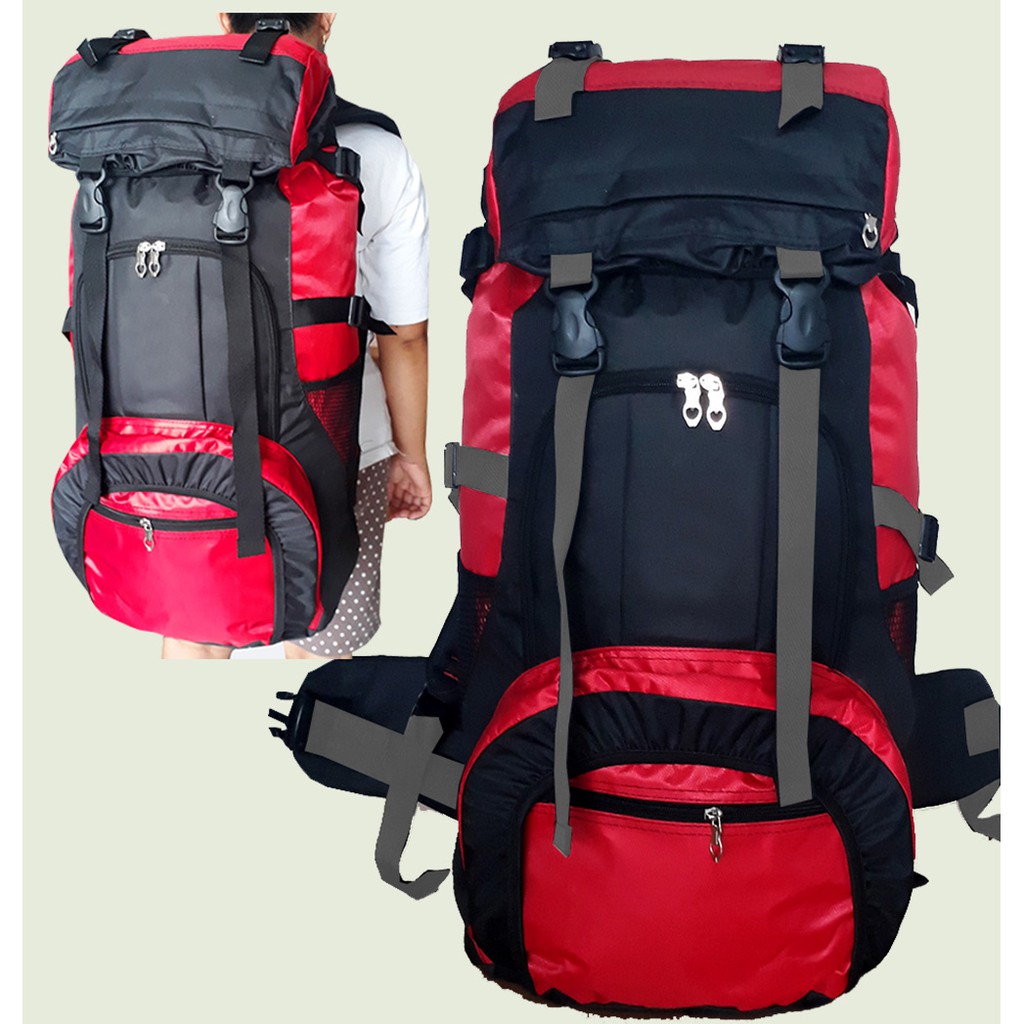 Tas Carrier North Face 60 Liter - Tas ransel gunung pria - Backpack cowok - Tas ransel Hiking