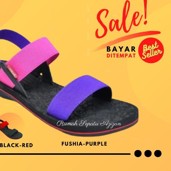 ♙ 8.8 CUCI GUDANG Carvil Tulip 01 | Sandal Tali Gunung Wanita | Sendal Tali Wanita Original CARVIL ➮