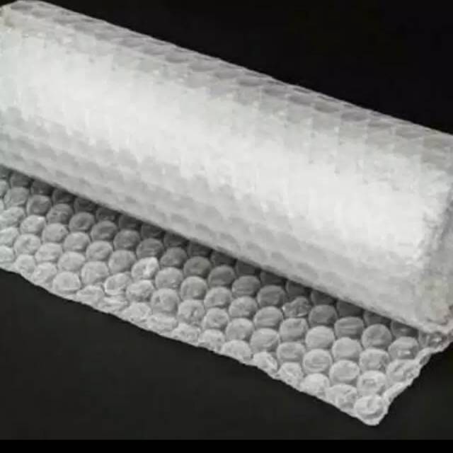 

Bubble wrap + kardus packing aman