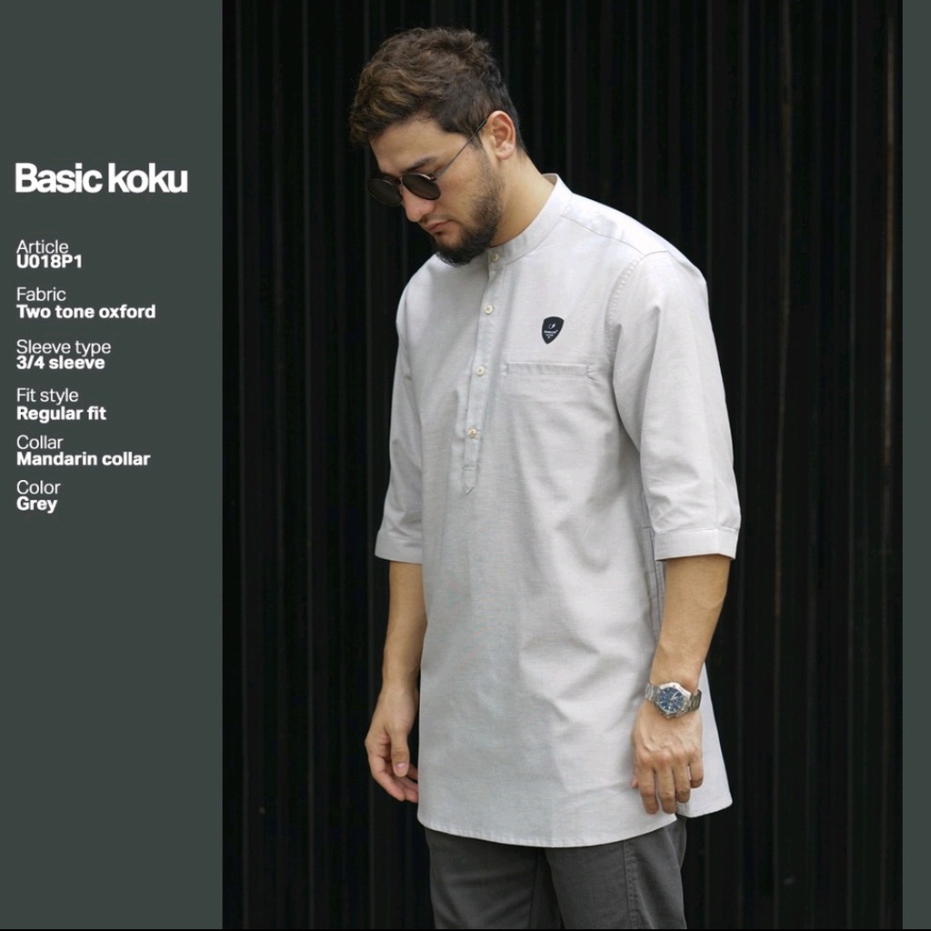 SAMASE KOKO KURTA U-018P LENGAN 3/4