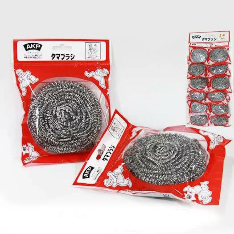 Sabut Cuci Besi Anti Karat 40GR - SteelWool - Tidak Kasar/Sakit