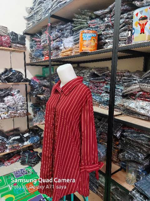 Baju Blouse Atasan XL Jumbo Murah Wanita Kekinian (FC)