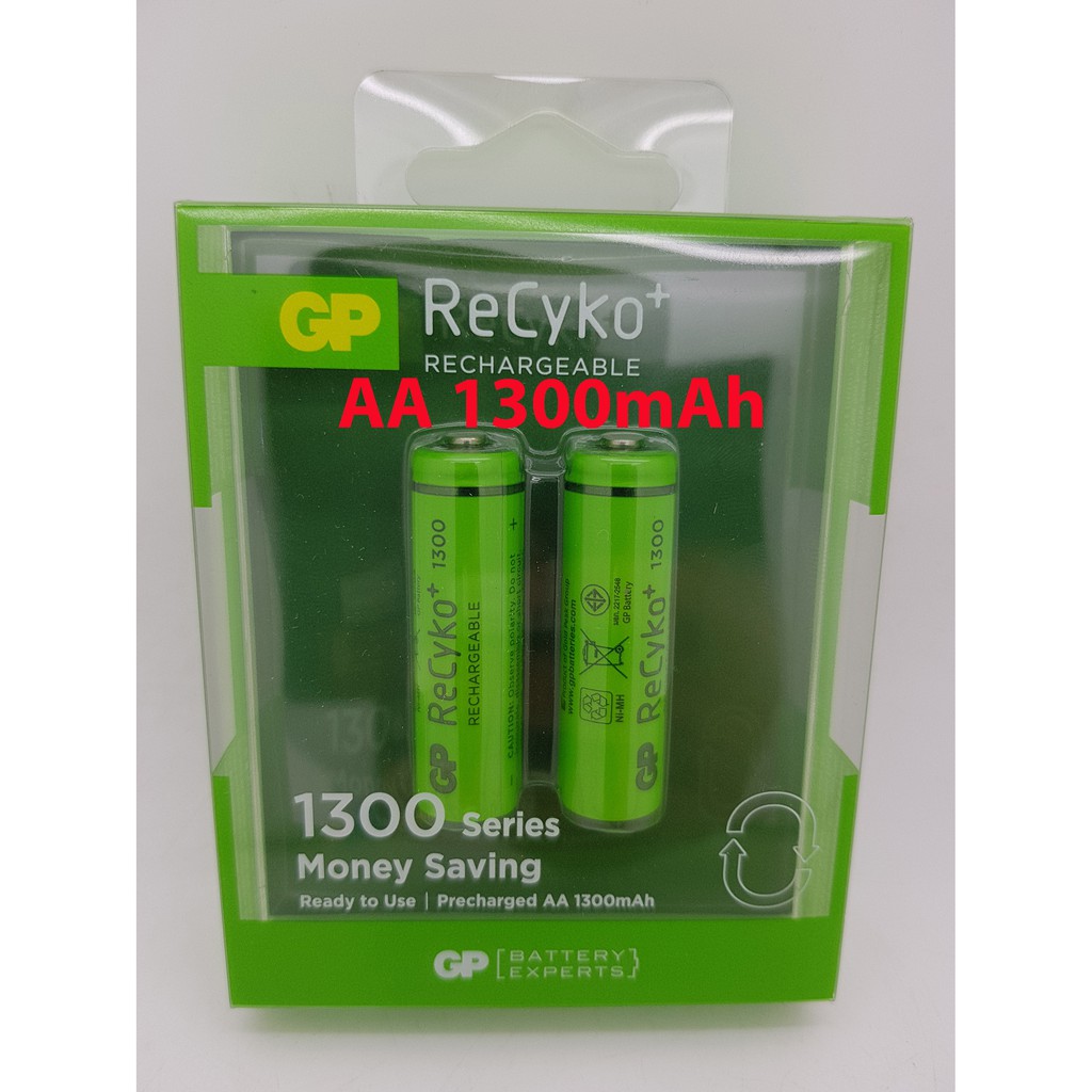 Baterai isi ulang GP RECYKO ukuran AA 1300mAh / rechargeable