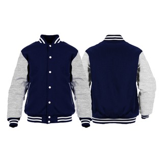 Jaket BASEBALL VARSITY Polos Banyak Warna Shopee Jaket BASEBALL VARSITY Polos Banyak Warna Shopee