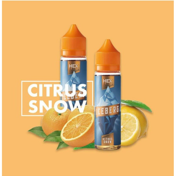 Liquid Iceberg Citrus Snow 3Mg 60ML By Hex Juice Liquid