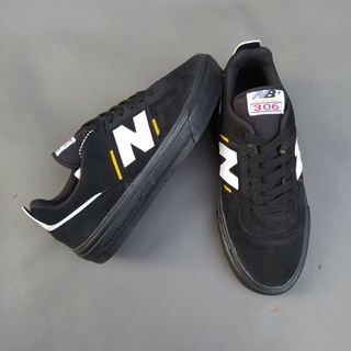 new balance numeric all black