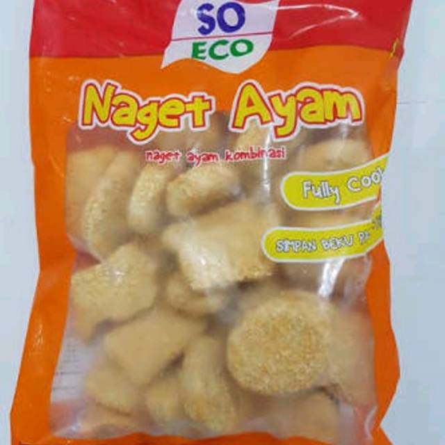 

So eco nugget ayam ukuran 500gr