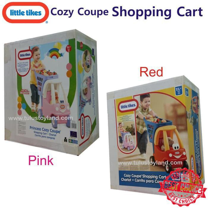 little tikes cozy coupe shopping cart pink