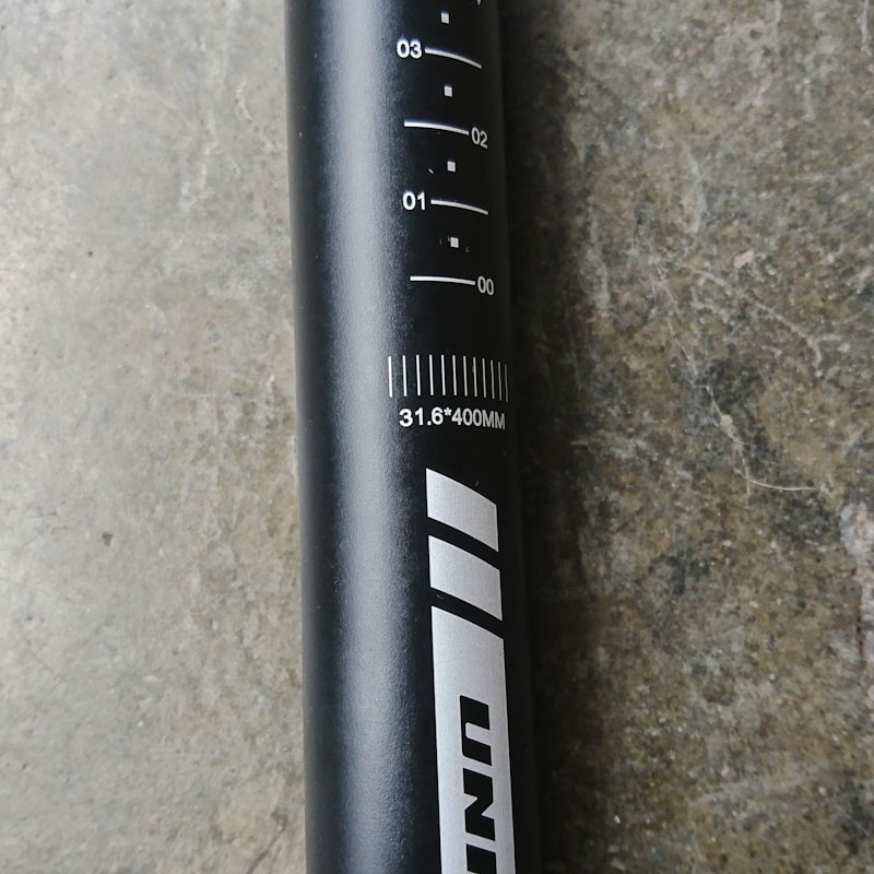 Seatpost United Tiang Sadel Sepeda MTB Ukuran 31.6 x 400 mm Alloy