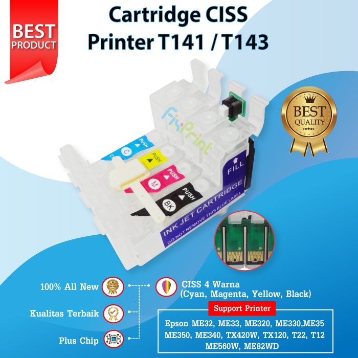 CISS Epson ME32 ME33 ME320 ME330 TX420W TX120 T22 T12 ME620F ME900F ME