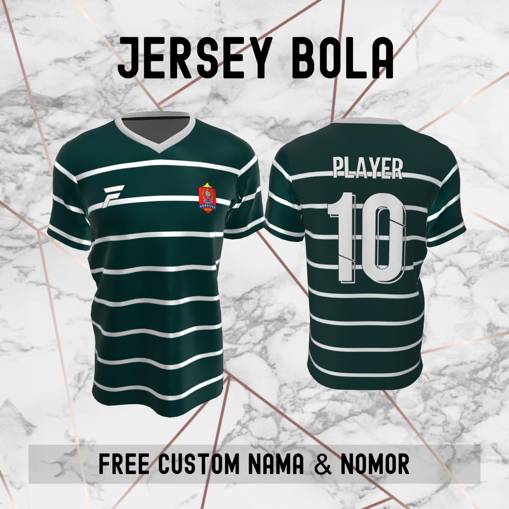 Jersey Persijap Jepara Klub Bola Baju Kaos Custom Nama dan Nomor Punggung - 603