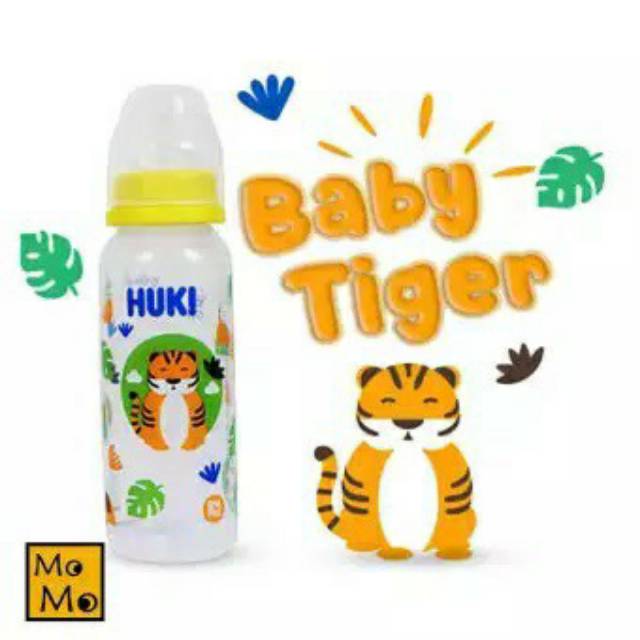 Huki Botol Susu Bayi Dot Gepeng 240ml