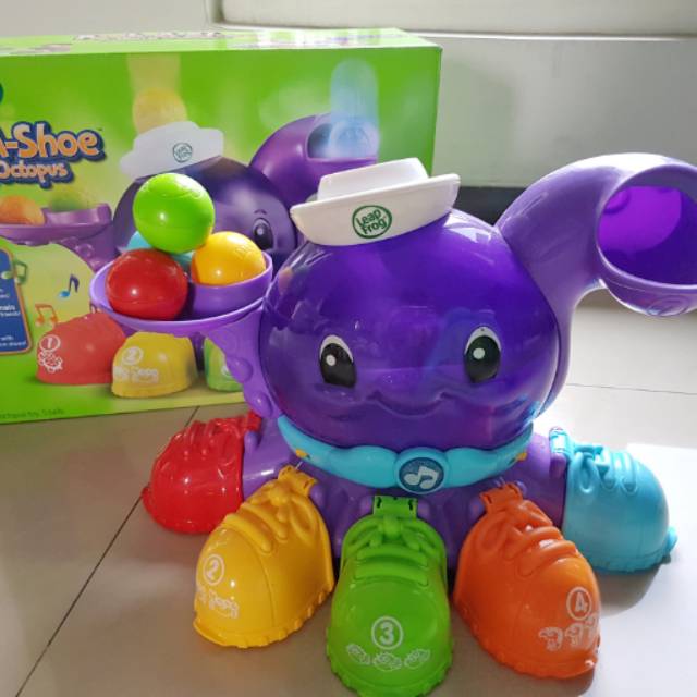 Leap Frog Peek a Shoe Talking Octopus