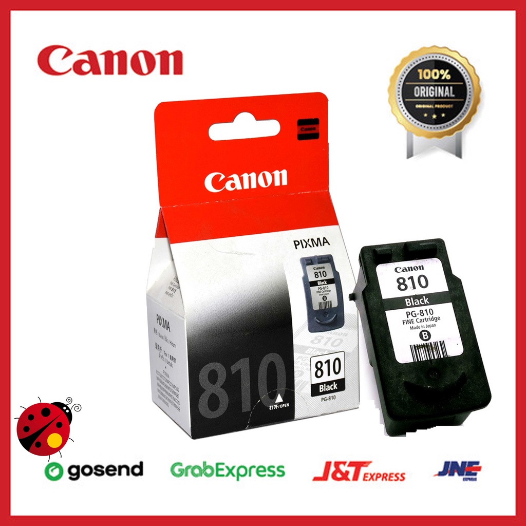 Cartridge Original Canon PG810 PG 810 PG-810 Black