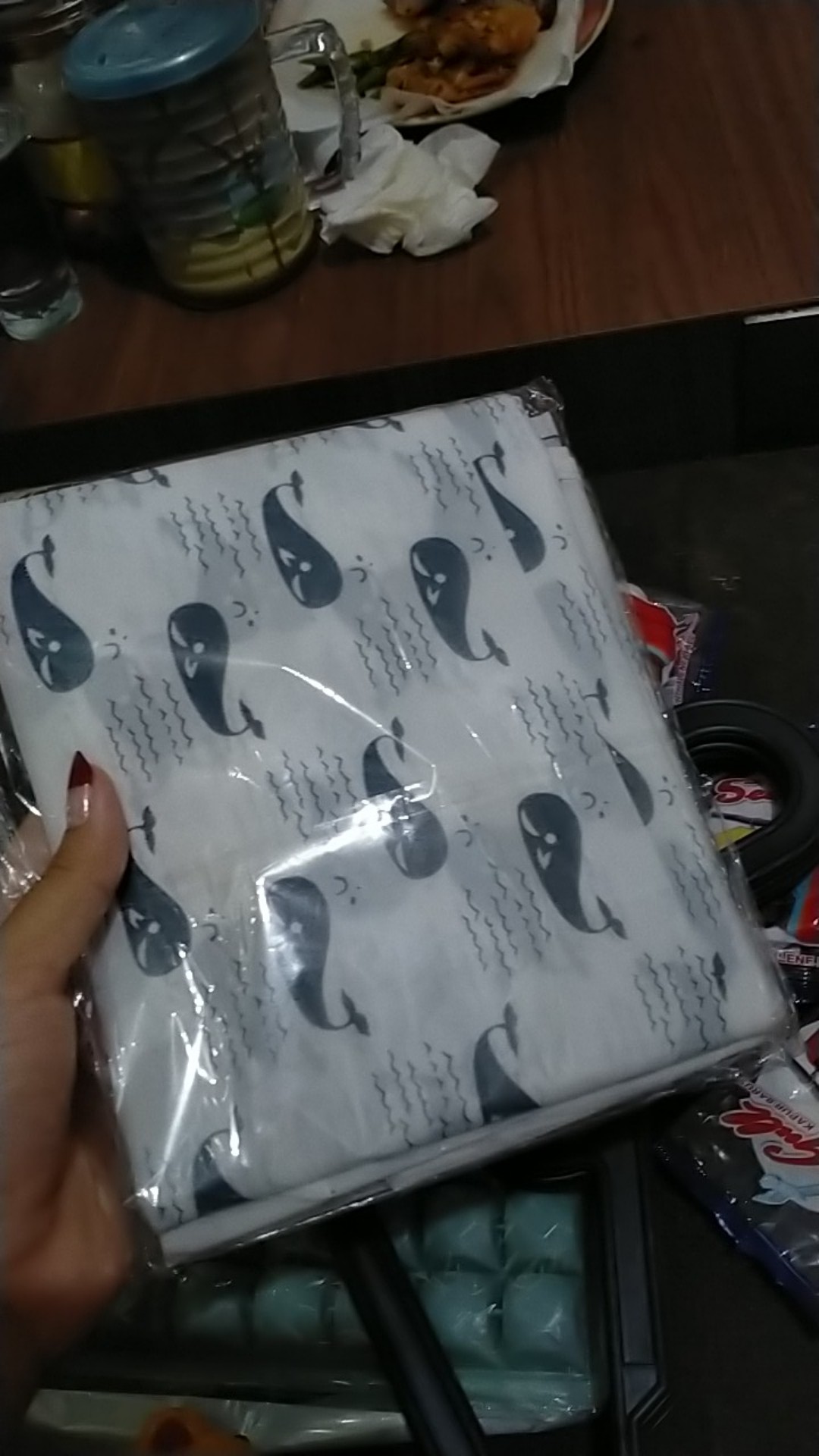 Je221 Cover Kantong Storage Pouch Serbaguna Dust Cover And Storage Bag Taplak Kulkas