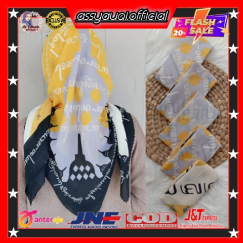 MOTIF KOREA/JILBAB MOTIF KOREA/HIJAB AKSARA/VOAL AKSARA/HIJAB AKSARA JAWA