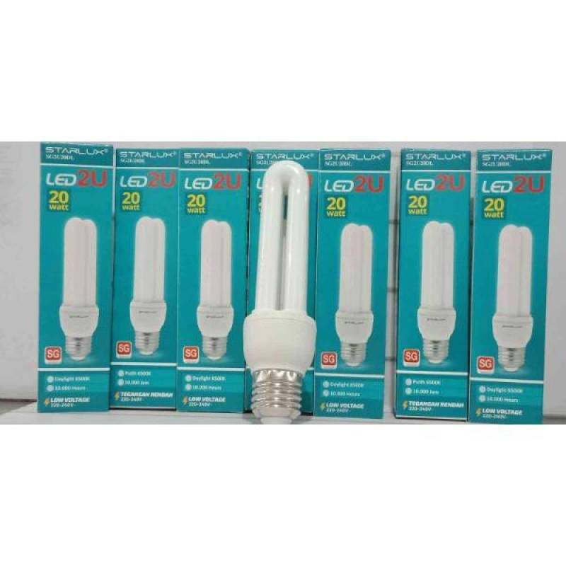 LAMPU LED STARLUX 2U 20WATT LAMPU LED 20 WATT LAMPU JARI JARI 2U MURAH