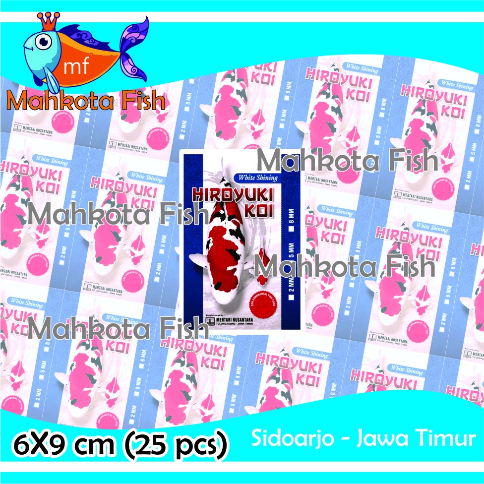 Stiker Repack HIROYUKI KOI | Stiker Hiroyuki Koi