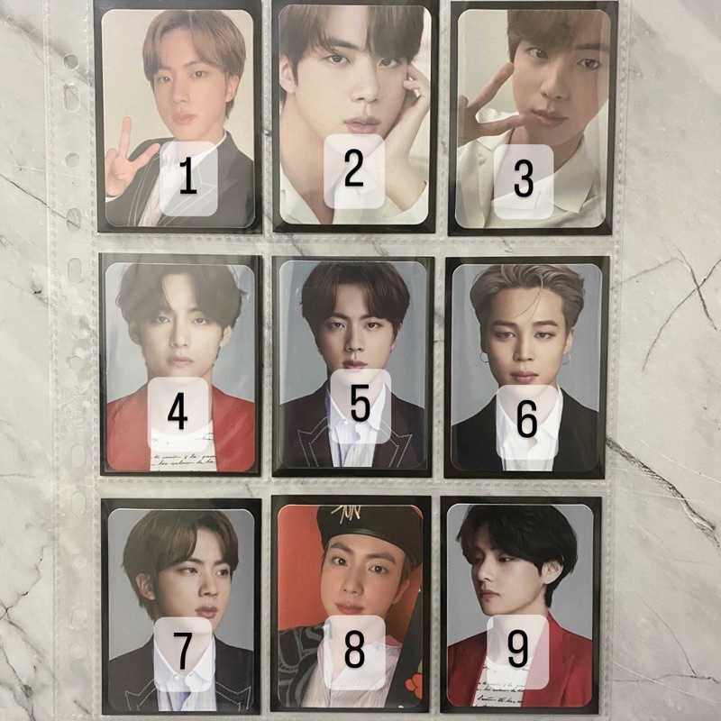 rare BTS dicon goes on behind japan 101 photocard pc jin seokjin jimin v taehyung jungkook jk zoom b