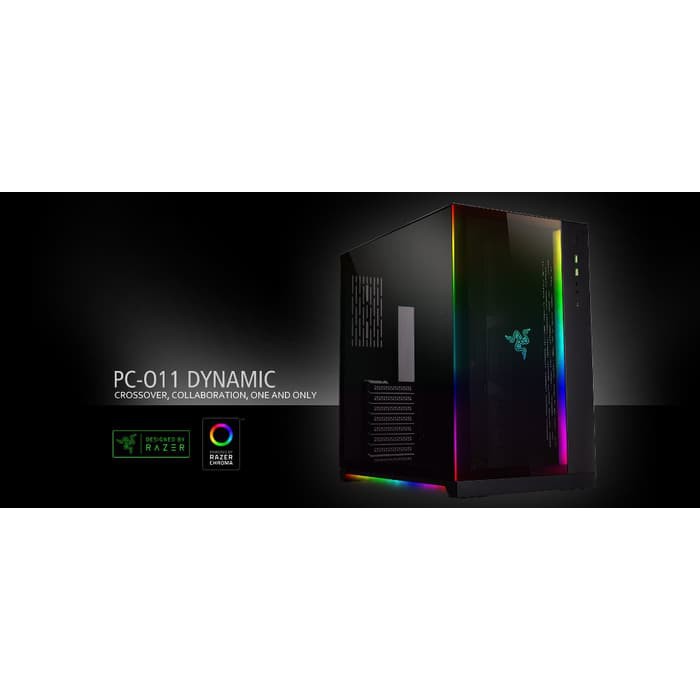 LIAN LI PC-O11 DYNAMIC Designed by RAZER