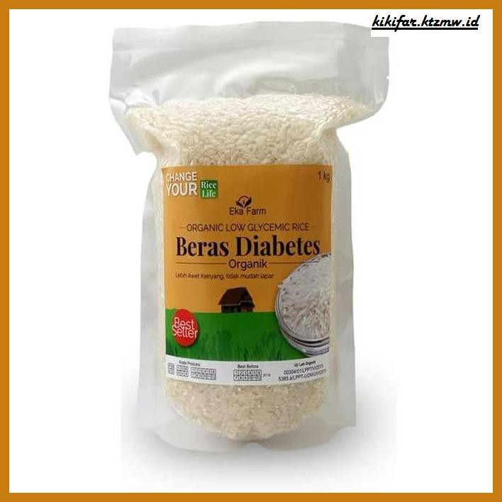 

ANEKA-BERAS- BERAS DIABETES EKA FARM 1 KG -BERAS-SEHAT.