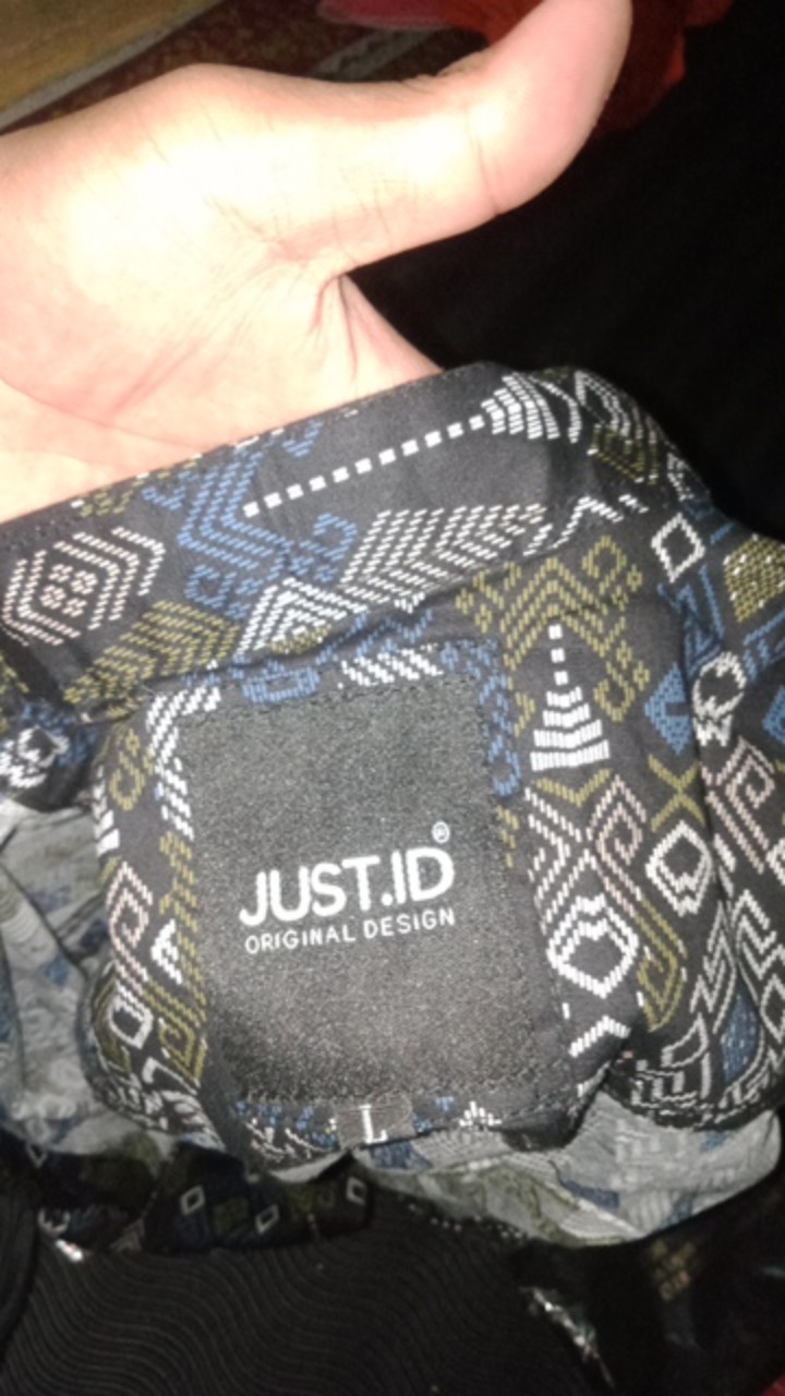 Dgm Fashion   Kemeja Batik Hitam Songket Lengan Panjang   Batik Songket Premium Pria Casual