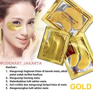 MC MASKER MATA / CRYSTAL COLLAGEN GOLD EYE MASK