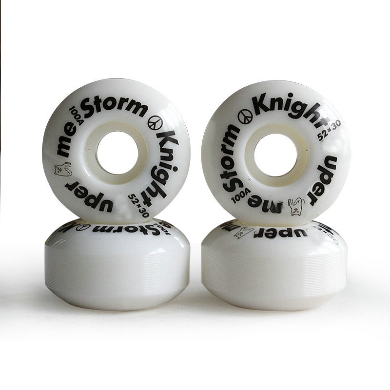 Roda skateboard 100a 52x32mm Dengan Empat Roda Untuk skateboard 52x32pu