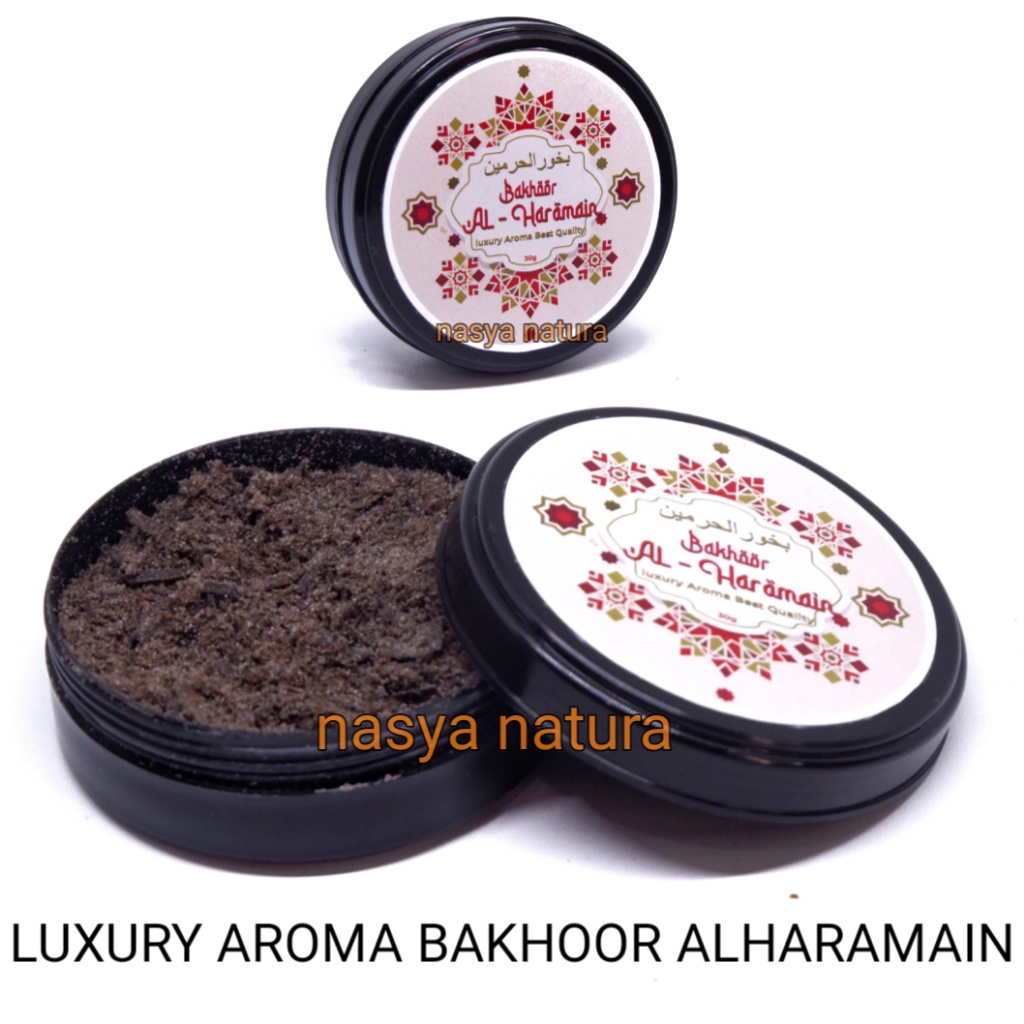 Bakhoor Al Haramain Buhur Alharamain Bakhour Al Harmain  Dupa Luxury Aroma Haromain Menyan Arab Wangi Alharmain 30 Gram