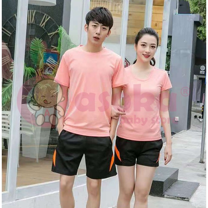 Kaos Dewasa Unisex Tangan Pendek Size S - 3XL ASOKA