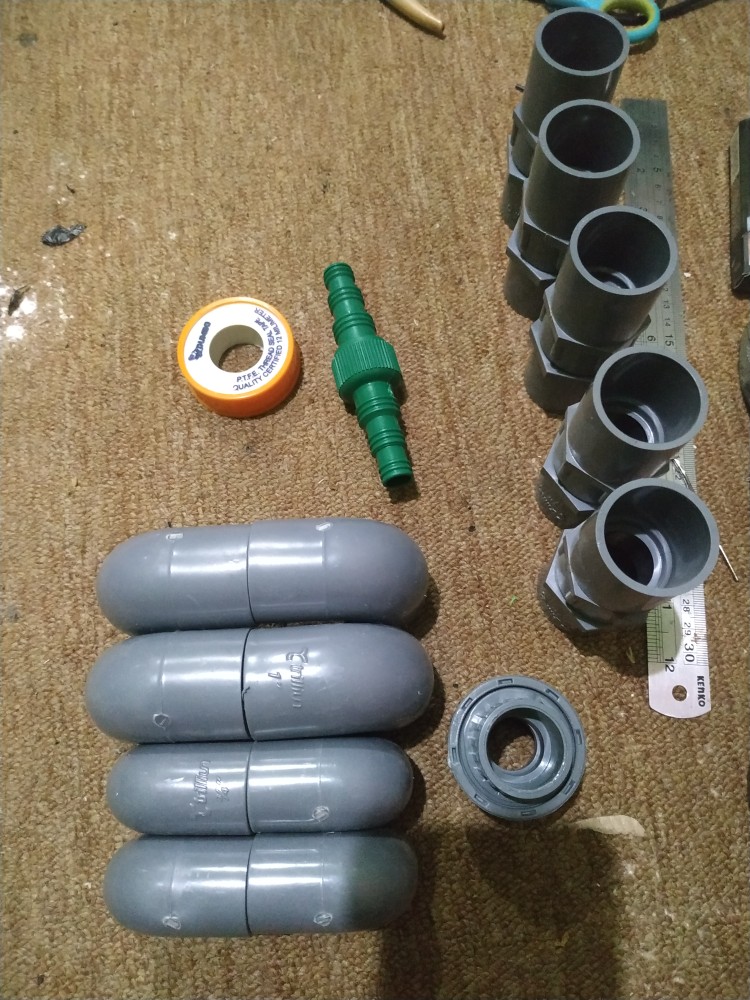 Sdl 1 Inchi (sock Drat Luar) - Valve Socket Pipa Pvc