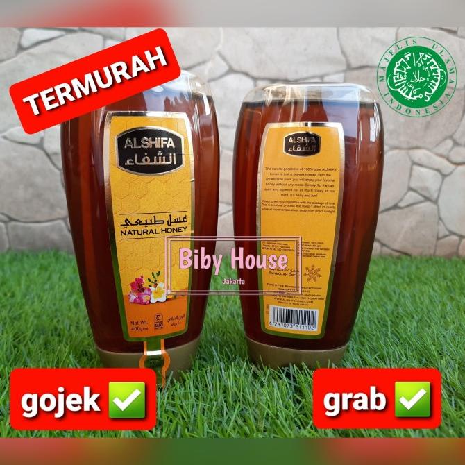 

Madu AL SHIFA 400 GR squese/squeeze original TERMURAH