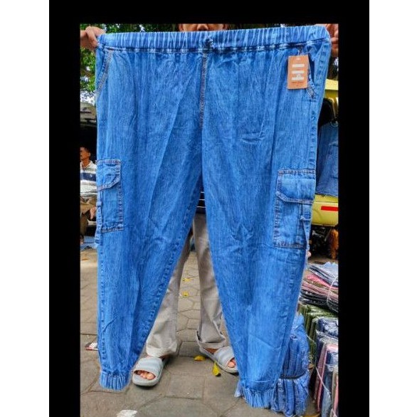 Joger Cargo Jeans Jumbo