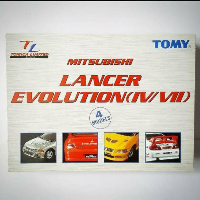 Tomica limited evo gift set